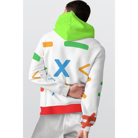 All-Over Print Men's Thicken Pullover Hoodie